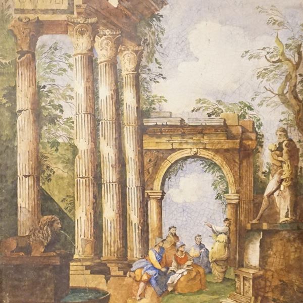 Grande Formella, sec.XX.  - Asta ARREDARE CON STILE: MOBILI E OGGETTI D'ARTE DAL XVII AL XX SECOLO - Poggio Bracciolini Casa d'Aste