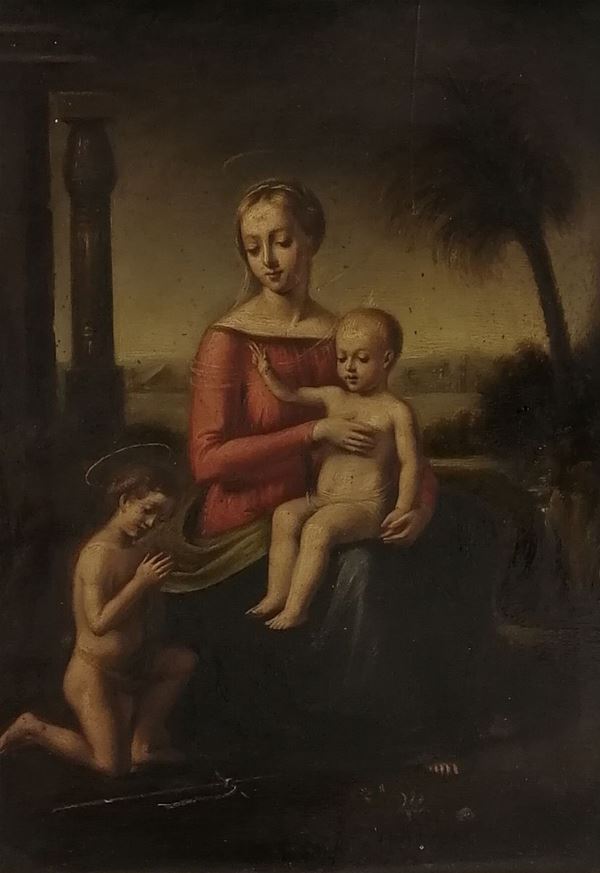 Scuola del sec. XX  - Asta DIPINTI ANTICHI E DEL SECOLO XIX - Poggio Bracciolini Casa d'Aste