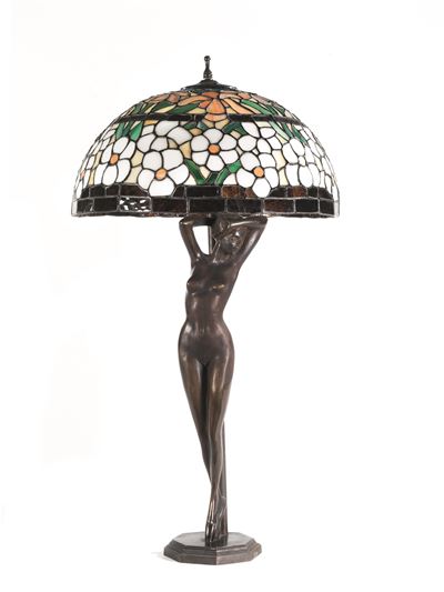 Lampada da Tavolo, Stile Tiffany, Secolo XX
