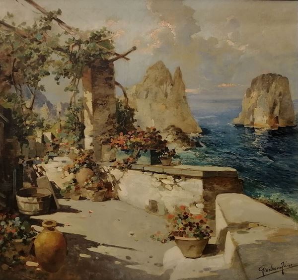 Scuola italiana, sec. XX  - Asta DIPINTI ANTICHI E DEL SECOLO XIX - Poggio Bracciolini Casa d'Aste