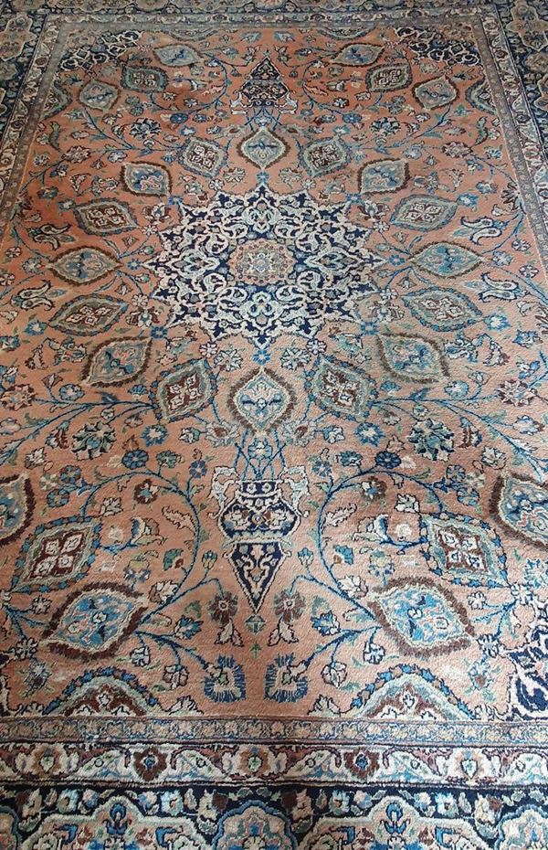 Tappeto persiano, sec. XX   - Asta MOBILI, ARREDI E OGGETTI D'ARTE - Poggio Bracciolini Casa d'Aste