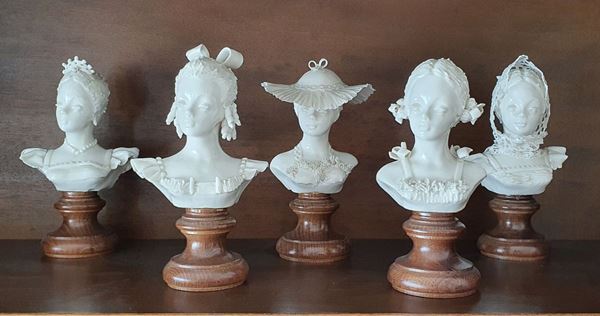 Cinque soprammobili, sec. XX   - Asta MOBILI, ARREDI E OGGETTI D'ARTE - Poggio Bracciolini Casa d'Aste