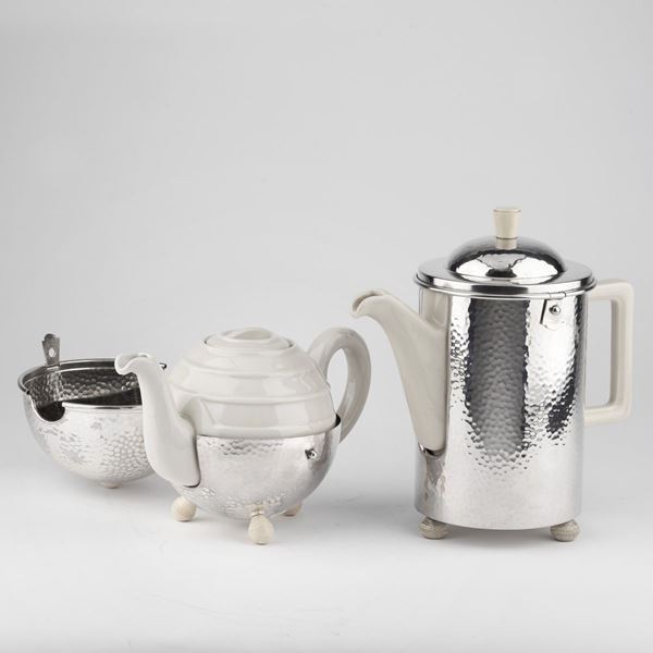DUE TEIERE, 1930 CIRCA, MANIFATTURA WMF