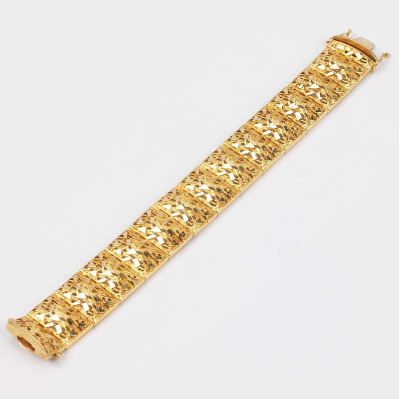 Bracciale in Oro Giallo Kt18