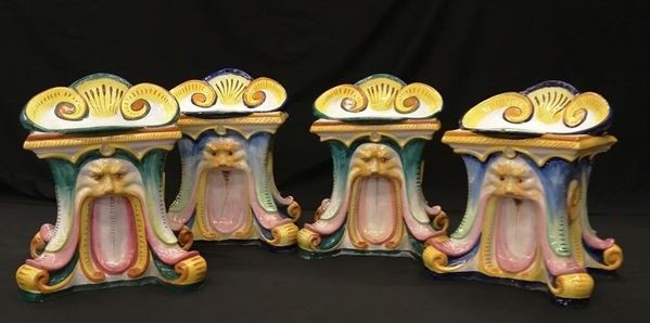 



Quattro panchetti da giardino, sec. XX  - Asta ANTIQUARIATO: ARREDI MOBILI E OGGETTI D'ARTE - Poggio Bracciolini Casa d'Aste