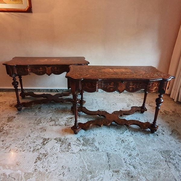 



Coppia di consoles, Lombardia secolo XVIII