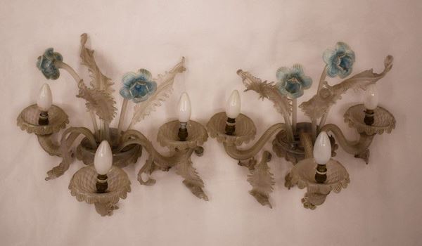 Coppia di applique, Venezia, inizi sec. XX