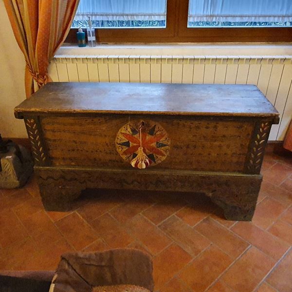 



Cassapanca, Italia settentrionale, sec.XVIII 