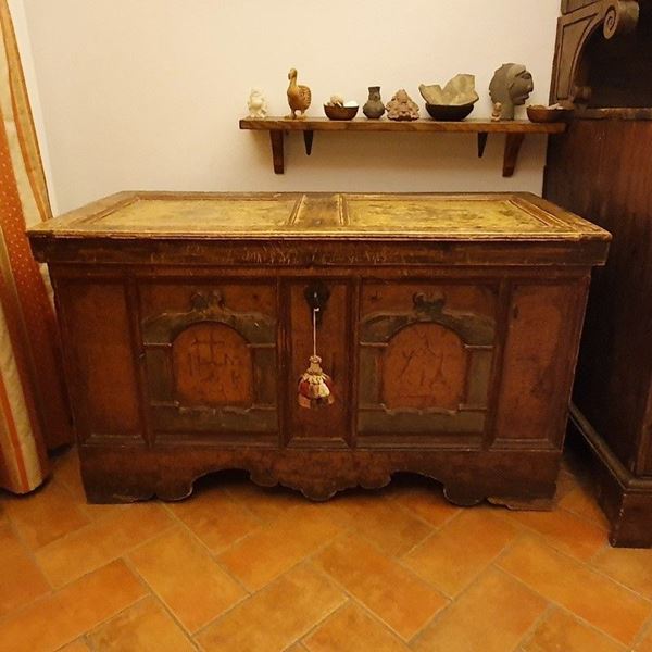



Cassapanca, Italia settentrionale, sec. XVIII 