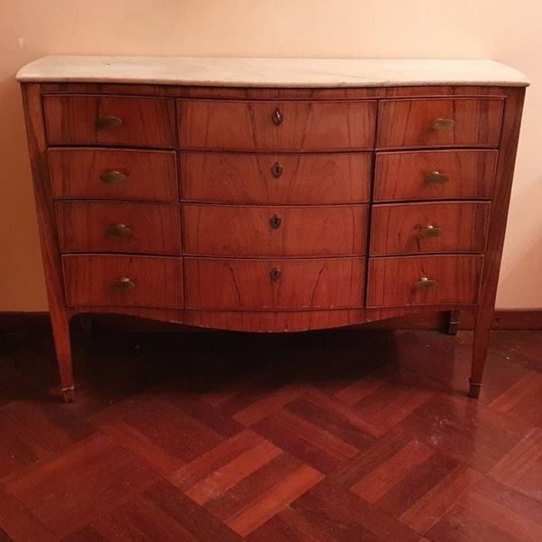 Cassettone, sec. XX  - Asta MOBILI, ARREDI E OGGETTI D'ARTE - Poggio Bracciolini Casa d'Aste