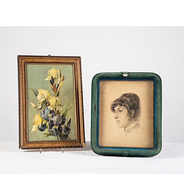 Scuola italiana, fine sec. XIX  - Asta Dipinti, disegni e stampe - Poggio Bracciolini Casa d'Aste