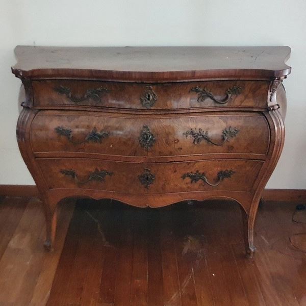 Cassettone, Lombardia, sec. XVIII
