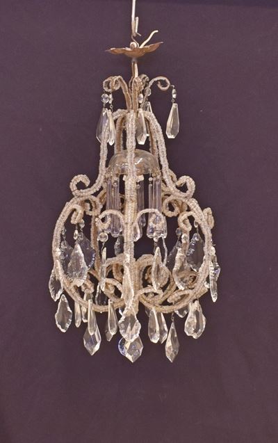Lampadario a Paniera, Sec. XIX