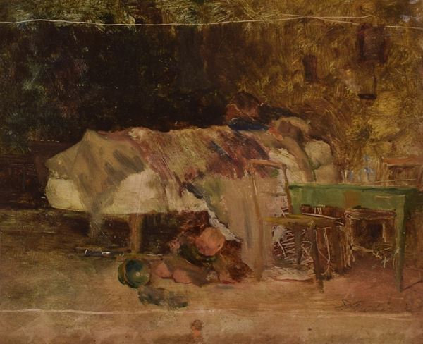 



Scuola italiana, sec. XIX  - Asta Dipinti e stampe dal XVII al XXI secolo - Poggio Bracciolini Casa d'Aste