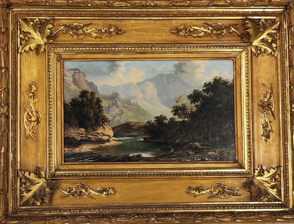 Scuola Italiana, sec. XIX,  - Asta DIPINTI  ANTICHI E DIPINTI DEL SECOLO XIX - Poggio Bracciolini Casa d'Aste