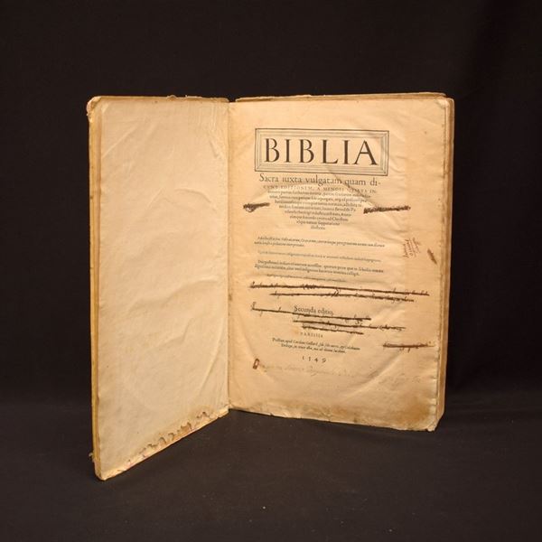 



Sacra Bibbia, anno 1549