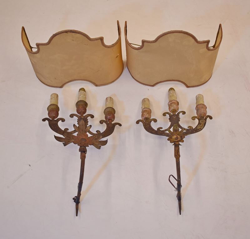 Coppia di Applique, Sec. XVII
