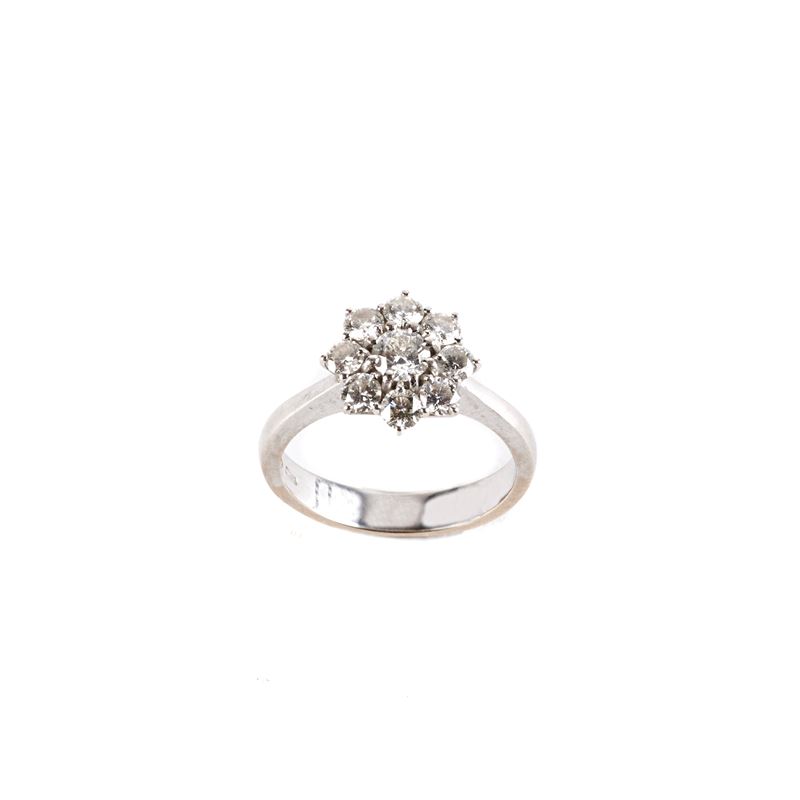 Anello in Oro 18kt e Diamanti