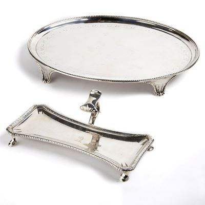 Porta Pennini, Londra, 1762 ed un Salver, Londra, 1820