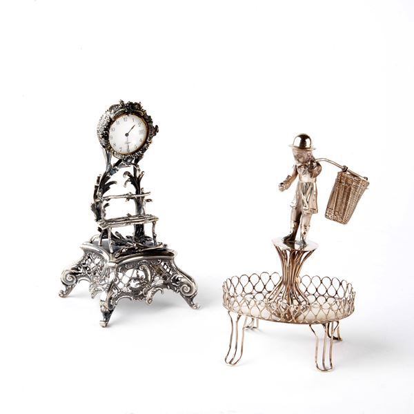 



PICCOLO OROLOGIO SOPRAMMOBILE, GERMANIA, INIZI SECOLO XX