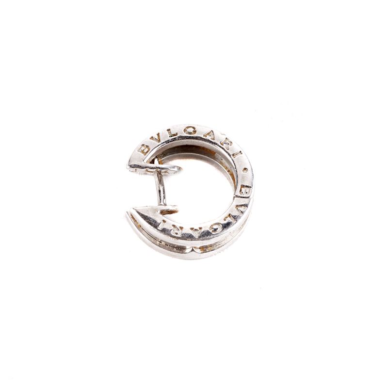 Orecchino Singolo Bulgari in Oro Bianco 18kt