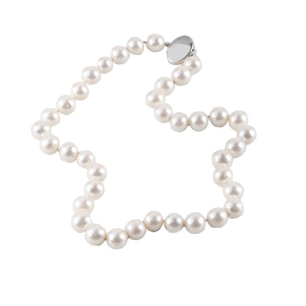 COLLANA GIROCOLLO DI PERLE DI FIUME