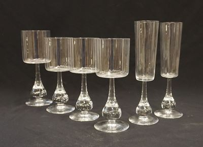 Servito di Bicchieri, Baccarat, Sec. XX