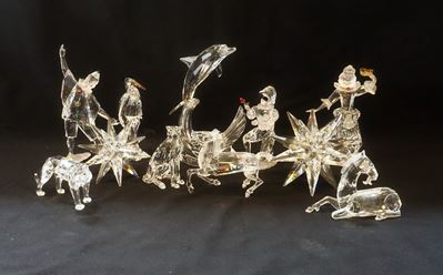 Undici Statuine, Manifattura Swarovski, Sec. XX