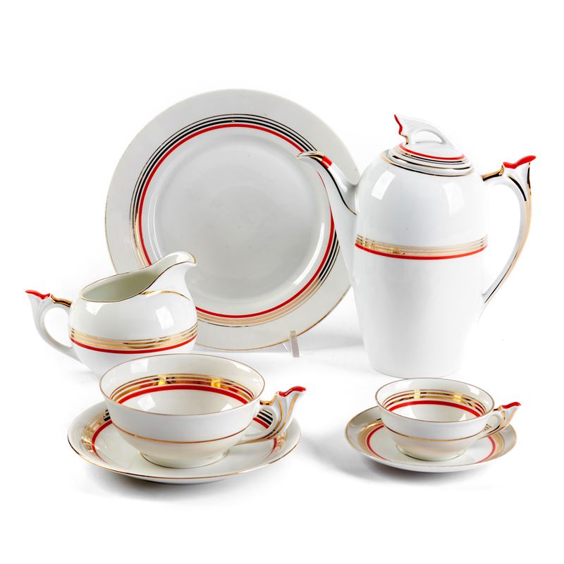 Servito da t&egrave; e caff&egrave;, sec. XX