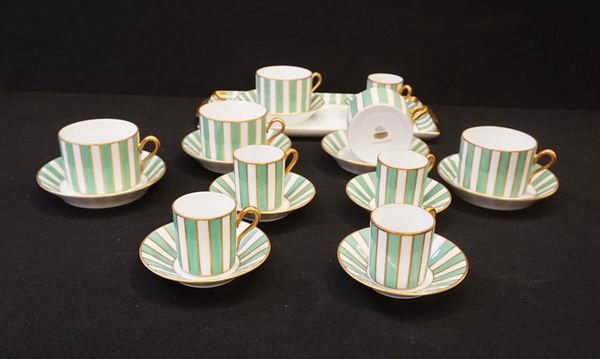 



Servito da t&egrave; e caff&egrave;  - Asta Eleganza a tavola: porcellane, argenti e complementi da arredo - Poggio Bracciolini Casa d'Aste