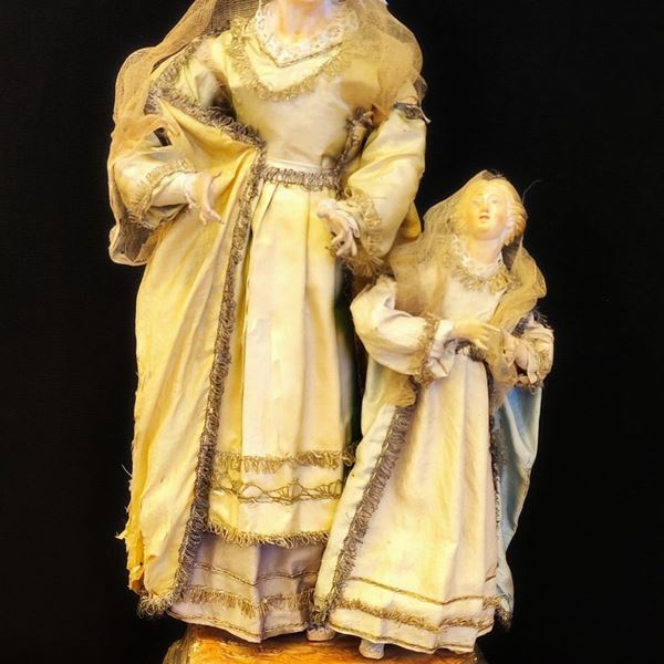 Scuola napoletana, sec. XVIII  - Asta MOBILI, ARREDI E OGGETTI D'ARTE - Poggio Bracciolini Casa d'Aste
