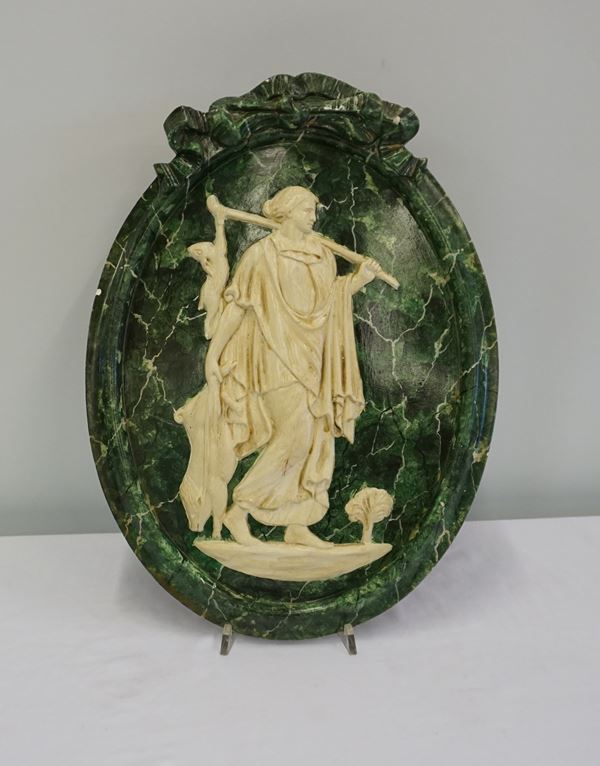 



Formella, fine secolo XIX