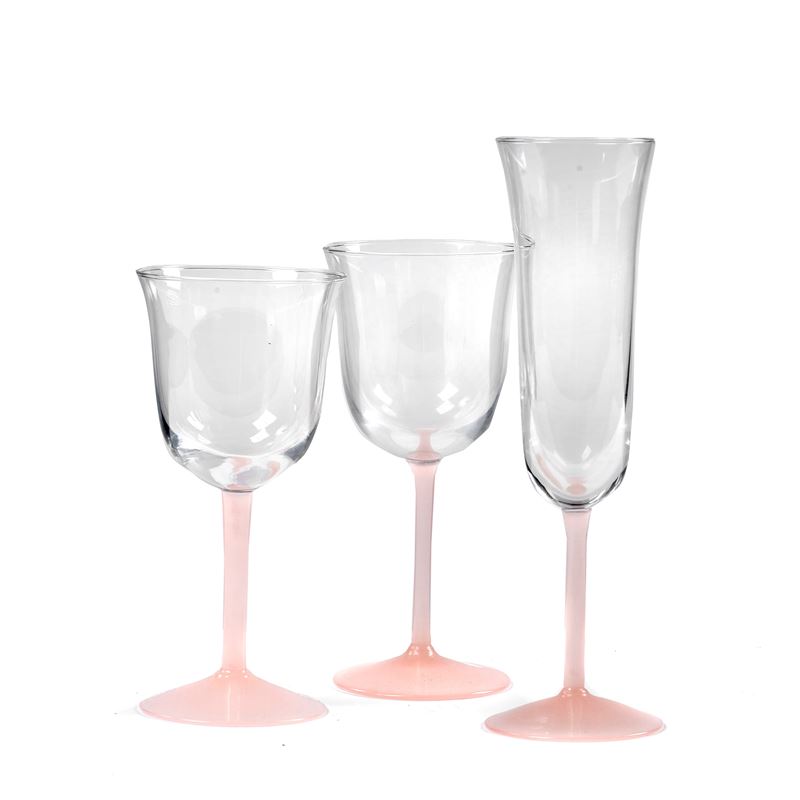 Servito di bicchieri, sec. XX