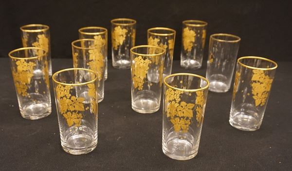



Dodici bicchieri Baccarat