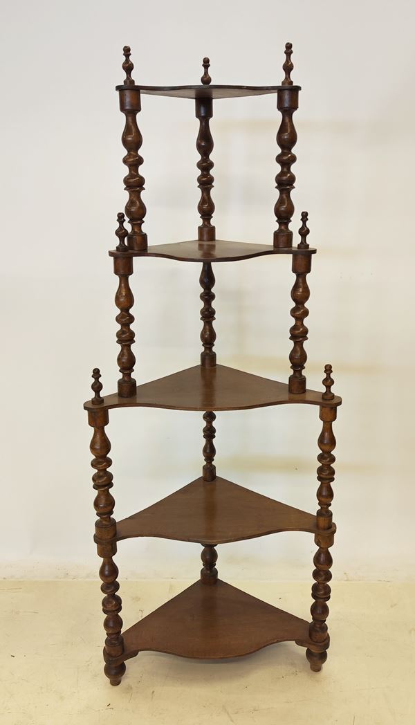 



Etagere, sec. XIX, ad angolo
