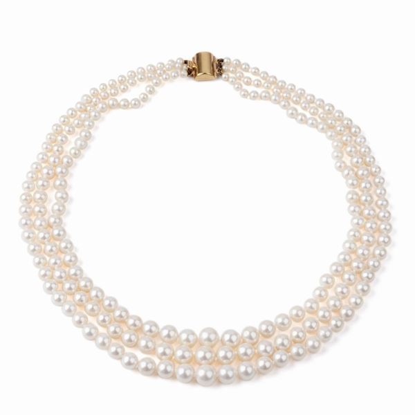 



COLLANA GIROCOLLO DI PERLE 