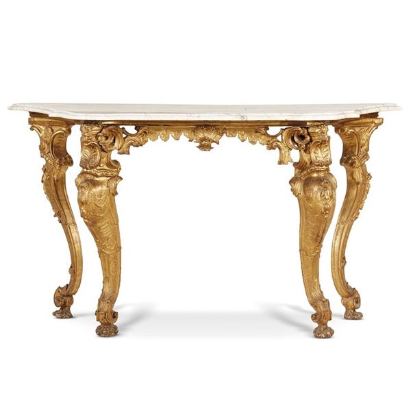 



Consolle, Venezia, met&agrave; sec. XVIII  - Asta ARREDARE CON STILE: MOBILI E OGGETTI D'ARTE DAL XVII AL XX SECOLO - Poggio Bracciolini Casa d'Aste