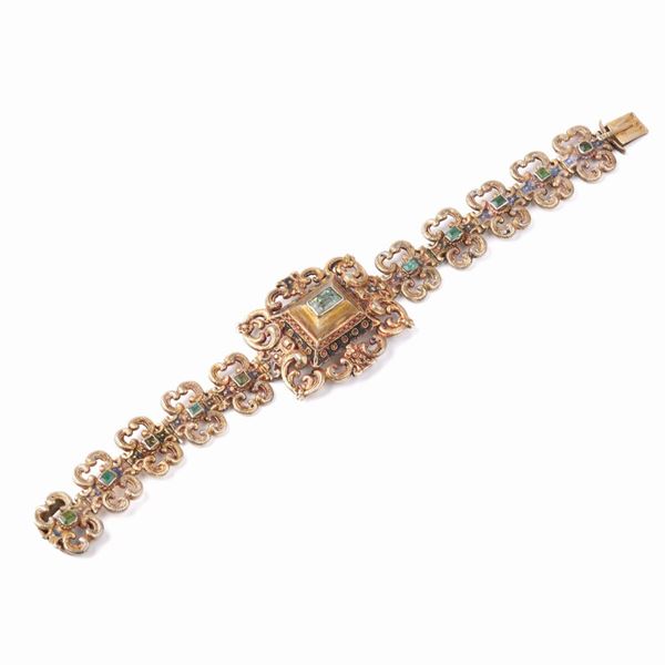 



BRACCIALE , INIZI SE. XX  - Asta TEMPO PREZIOSO: GIOIELLI, ARGENTI E PENNE - Poggio Bracciolini Casa d'Aste
