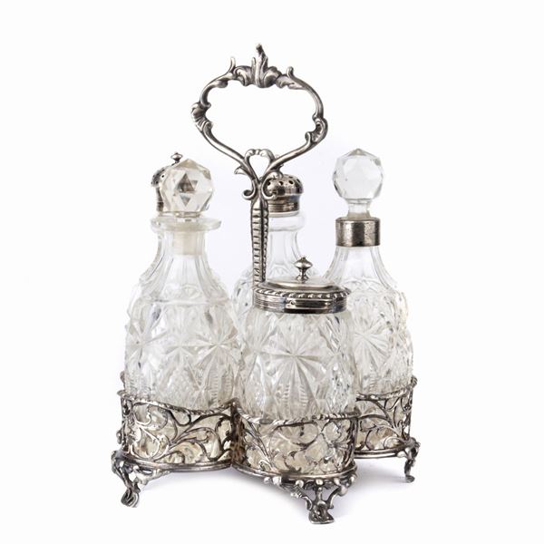 



CRUET, LONDRA, 1766, ARGENTIERE RICHARD MEACH