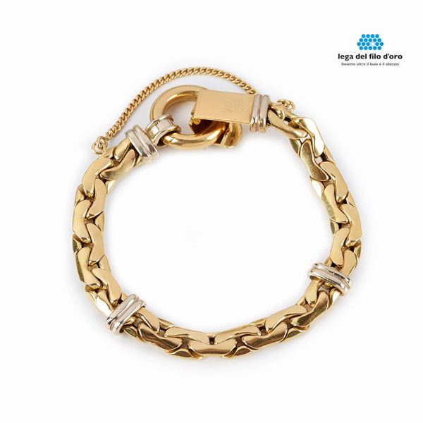 



BRACCIALE IN ORO GIALLO,ORO BIANCO, 18KT