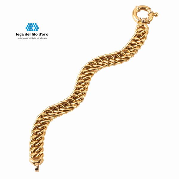 



BRACCIALE IN ORO GIALLO, ORO BIANCO 18KT