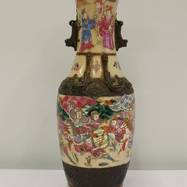Vaso portarfiori, arte orientale, secolo XX