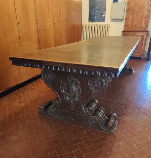 



Grande tavolo, stile Rinascimento sec. XIX