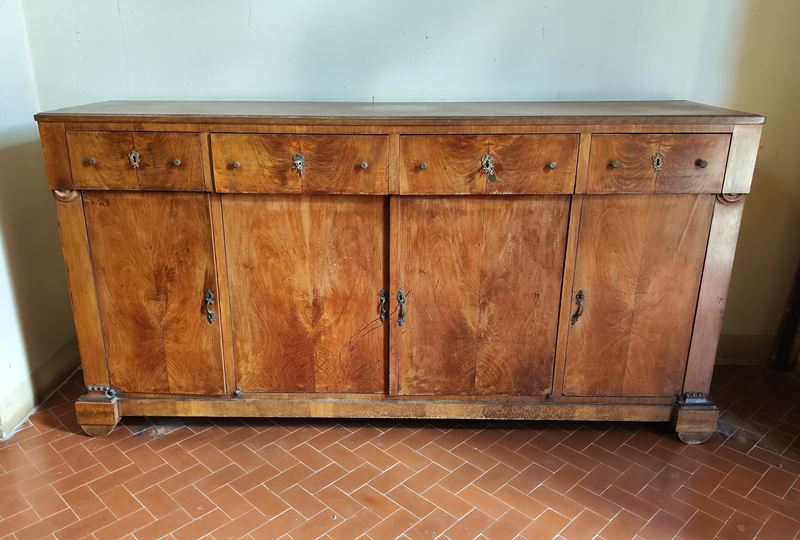 Credenza sec.XIX in Noce ,