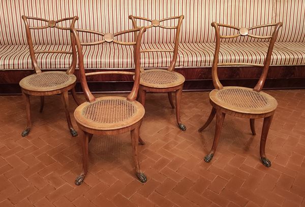 



Quattro sedie , Toscana sec.XIX  - Asta MOBILI, ARREDI E OGGETTI D'ARTE - Poggio Bracciolini Casa d'Aste