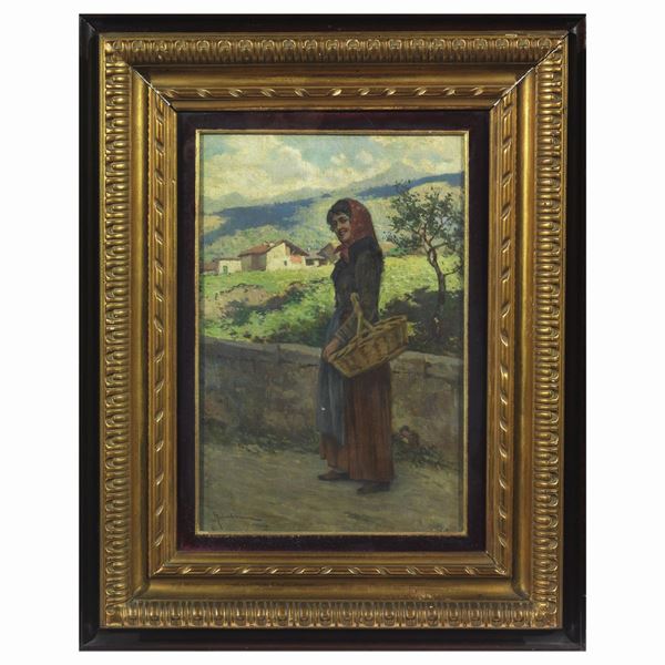 Adolfo Belimbau  - Asta DIPINTI, DISEGNI E STAMPE DAL XVII AL XX SECOLO - Poggio Bracciolini Casa d'Aste