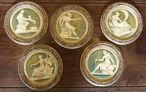 Scuola italiana, sec. XIX  - Asta Dipinti, stampe e disegni dal XVII al XXI secolo - Poggio Bracciolini Casa d'Aste