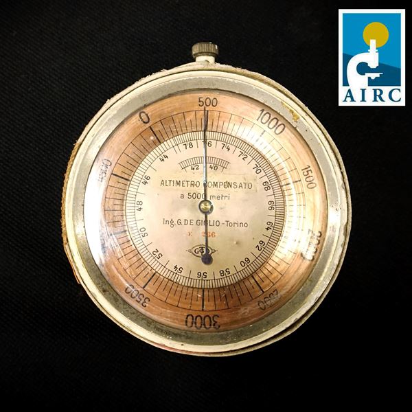 



Altimetro compensato a 500 metri, sec. XX