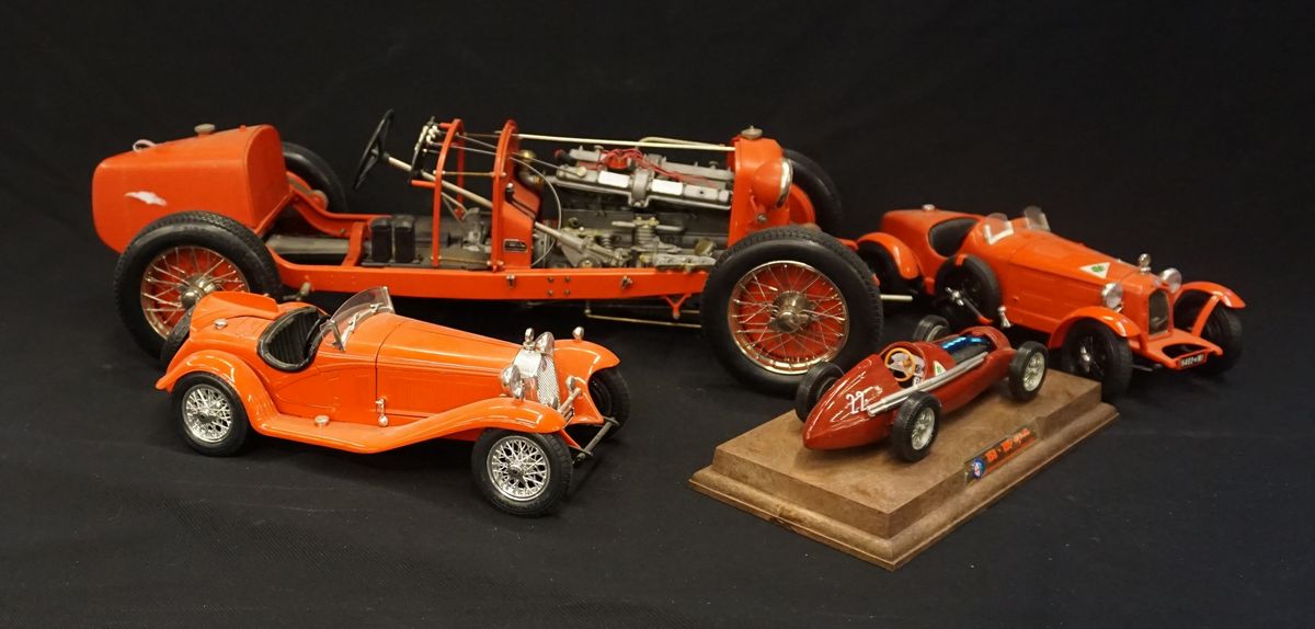 Cinque Modelli di Auto D'epoca, Anni 60/70