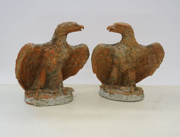 



Coppia di aquile, sec. XX  - Asta ANTIQUARIATO: ARREDI MOBILI E OGGETTI D'ARTE - Poggio Bracciolini Casa d'Aste
